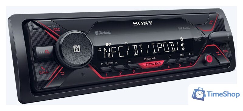 USB-магнитола Sony DSX-A410BT - Изображение №2 — Интернет-магазин Time-Shop