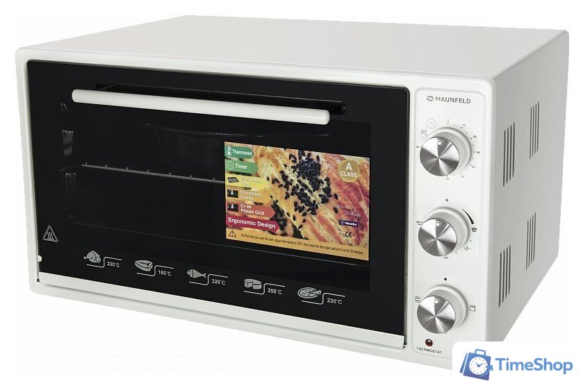 Мини-печь MAUNFELD CEMOB.363.W - Изображение №2 — Интернет-магазин Time-Shop