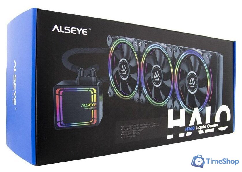 Система жидкостного охлаждения для процессора ALSEYE H360 LCG-H36SR-P - Изображение №7 — Интернет-магазин Time-Shop