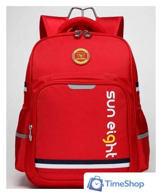 Школьный рюкзак Sun Eight SE-2889 (красный) - Изображение №2 — Интернет-магазин Time-Shop