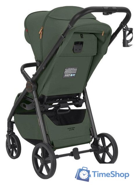 Коляска прогулочная «книга» Carrello Bravo Carbon CRL-5530 (Tropic Green) - Изображение №4 — Интернет-магазин Time-Shop