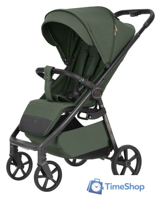 Коляска прогулочная «книга» Carrello Bravo Carbon CRL-5530 (Tropic Green) - Изображение №1 — Интернет-магазин Time-Shop