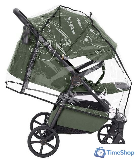 Коляска прогулочная «книга» Carrello Bravo Carbon CRL-5530 (Tropic Green) - Изображение №5 — Интернет-магазин Time-Shop