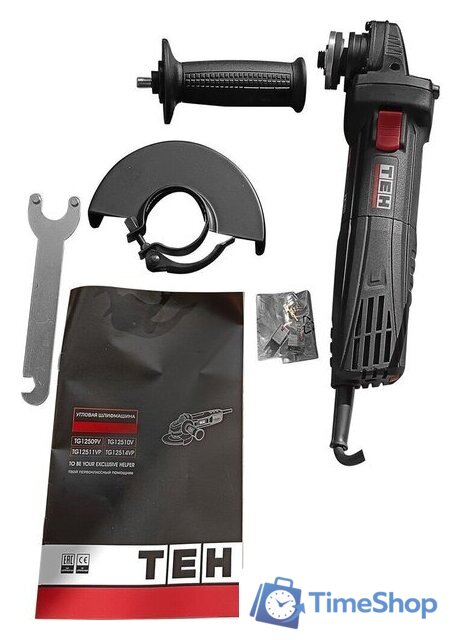Угловая шлифмашина TEH TG12511VP - Изображение №7 — Интернет-магазин Time-Shop