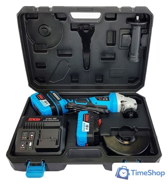 Угловая шлифмашина Toua DBLAG125 (с 1-им АКБ) - Изображение №3 — Интернет-магазин Time-Shop