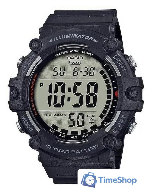 Наручные часы Casio Illuminator AE-1500WH-1A - Изображение №1 — Интернет-магазин Time-Shop