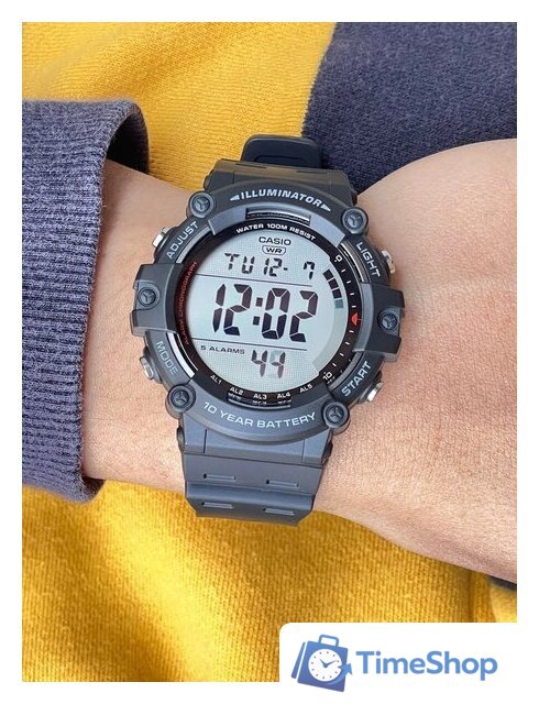 Наручные часы Casio Illuminator AE-1500WH-1A - Изображение №2 — Интернет-магазин Time-Shop