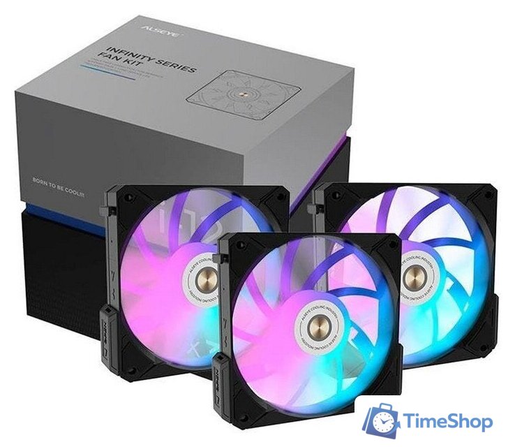 Комплект вентиляторов для корпуса ALSEYE i12B-K3 - Изображение №5 — Интернет-магазин Time-Shop