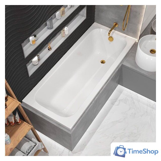 Ванна Excellent Poli 160x70 (с ножками) - Изображение №4 — Интернет-магазин Time-Shop