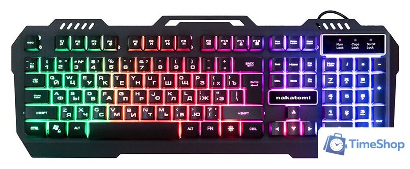Клавиатура Nakatomi KG-35U (черный) - Изображение №1 — Интернет-магазин Time-Shop