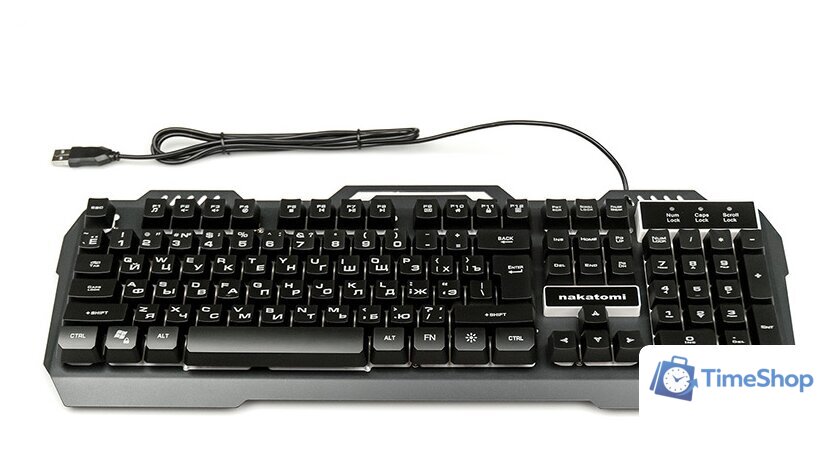 Клавиатура Nakatomi KG-35U (черный) - Изображение №3 — Интернет-магазин Time-Shop