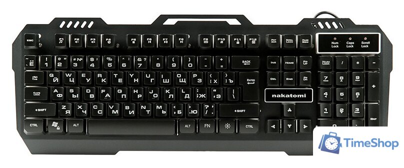Клавиатура Nakatomi KG-35U (черный) - Изображение №4 — Интернет-магазин Time-Shop