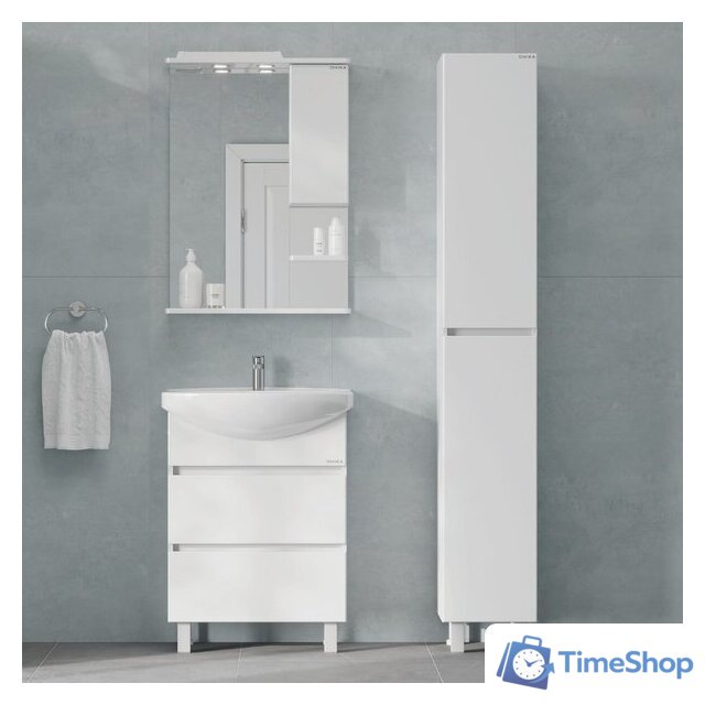  Onika Шкаф-пенал для ванной Элита 30.10 (403089) - Изображение №1 — Интернет-магазин Time-Shop