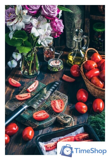 Кухонный нож Samura Mo-V SM-0094 - Изображение №6 — Интернет-магазин Time-Shop