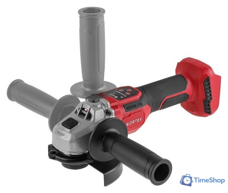 Угловая шлифмашина Wortex CAG 1812-2 SE Solo 1334918 (без АКБ) - Изображение №5 — Интернет-магазин Time-Shop