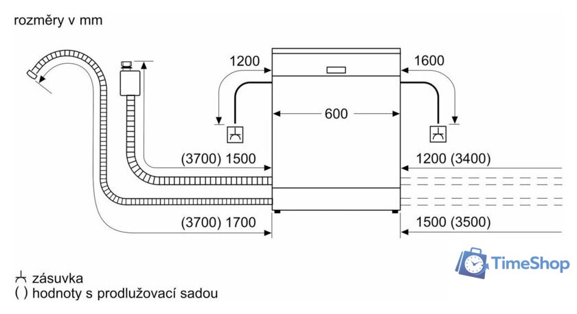 Отдельностоящая посудомоечная машина Bosch Serie 2 SMS2HTI08E - Изображение №12 — Интернет-магазин Time-Shop