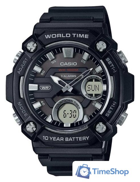 Наручные часы Casio AEQ-120W-1A - Изображение №1 — Интернет-магазин Time-Shop