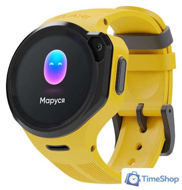 Детские умные часы Elari KidPhone 4GR M (желтый) - Изображение №1 — Интернет-магазин Time-Shop