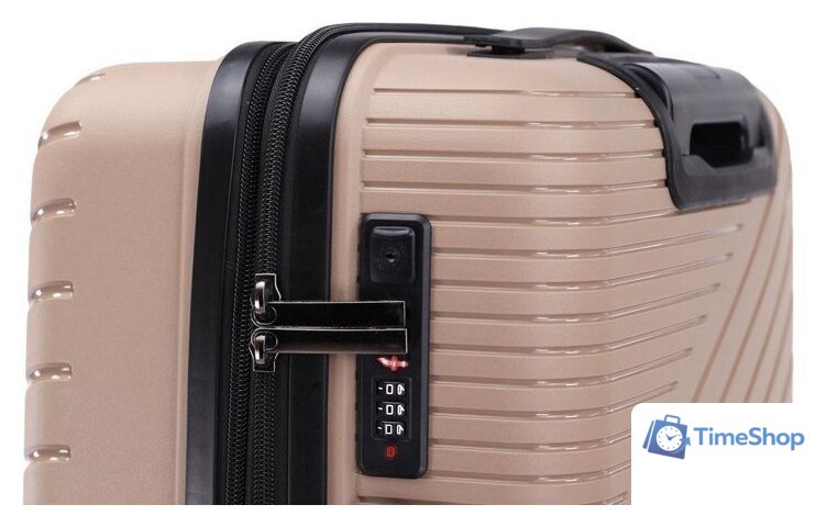 Чемодан-спиннер Pride РР-202 (S, черный) - Изображение №5 — Интернет-магазин Time-Shop