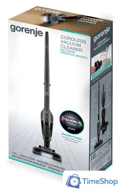 Пылесос Gorenje SVC216FGD - Изображение №11 — Интернет-магазин Time-Shop