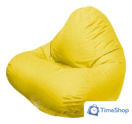 Кресло-мешок Flagman Релакс Г4.1-07 (желтый) - Изображение №1 — Интернет-магазин Time-Shop