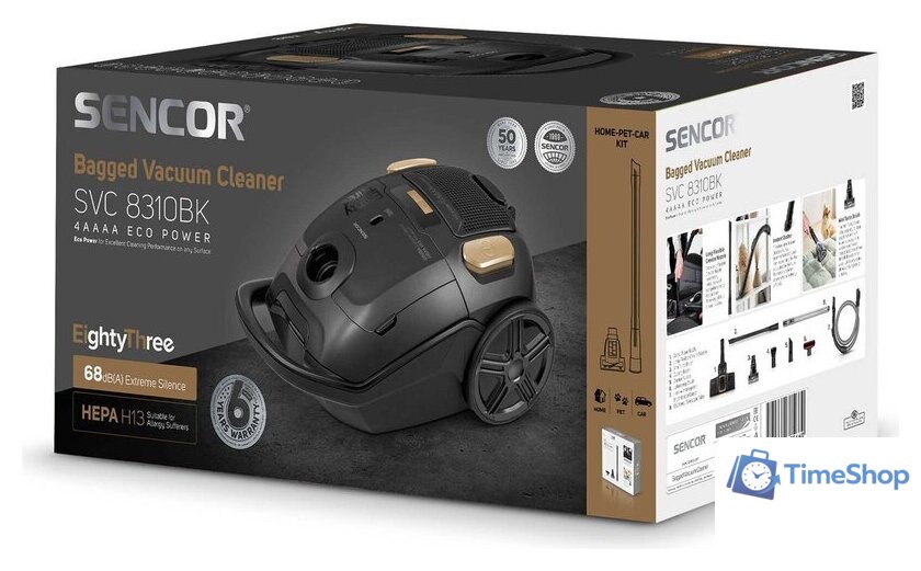 Пылесос Sencor SVC 8310BK - Изображение №26 — Интернет-магазин Time-Shop