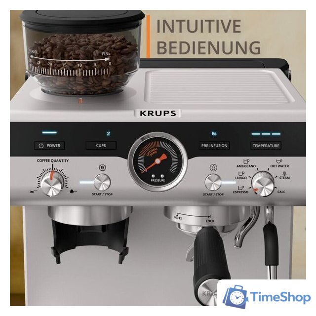 Кофейная станция Krups Precision+ XP804T - Изображение №4 — Интернет-магазин Time-Shop