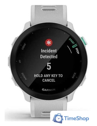 Умные часы Garmin Forerunner 55 (белый) - Изображение №4 — Интернет-магазин Time-Shop