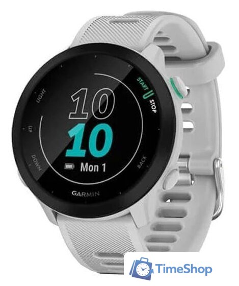 Умные часы Garmin Forerunner 55 (белый) - Изображение №1 — Интернет-магазин Time-Shop