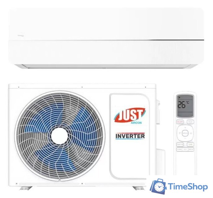 Кондиционер Just Aircon Silvery inverter JAC-12HPSIA/CGS/JACO-12HPSIA/CGS - Изображение №5 — Интернет-магазин Time-Shop
