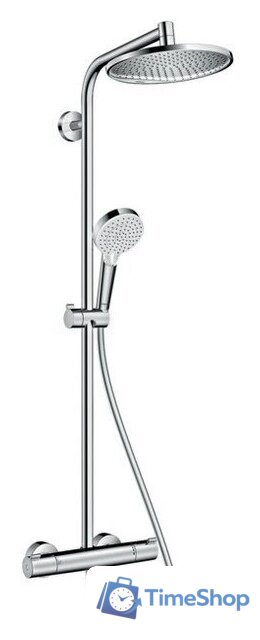 Душевая система  Hansgrohe Crometta S 240 1jet 27268000 - Изображение №1 — Интернет-магазин Time-Shop