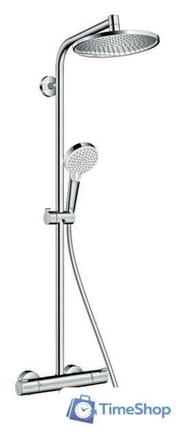 Душевая система  Hansgrohe Crometta S 240 1jet 27268000 - Изображение №1 — Интернет-магазин Time-Shop