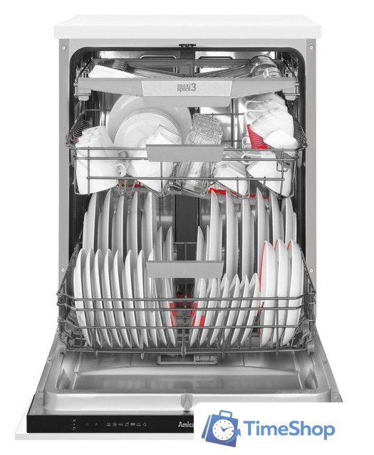 Встраиваемая посудомоечная машина Amica DIM66B7EBONi Studio - Изображение №4 — Интернет-магазин Time-Shop
