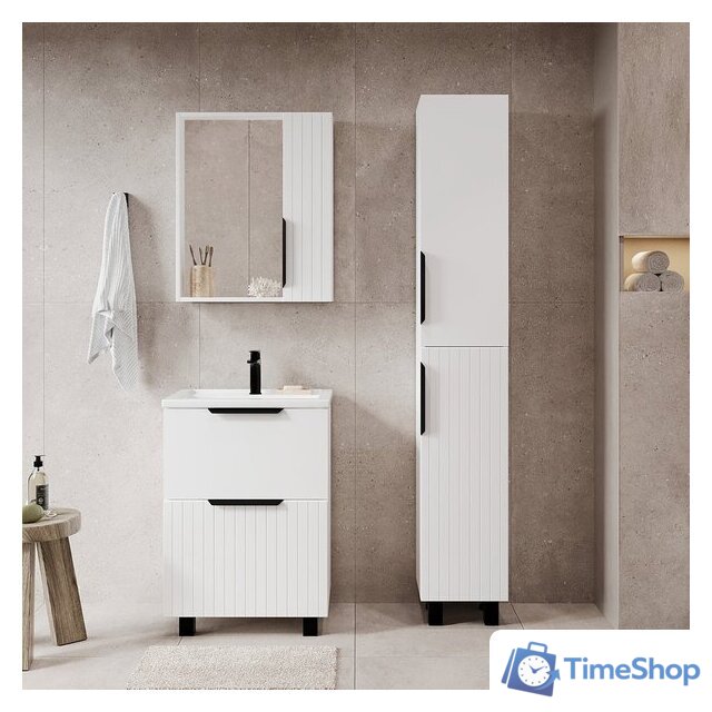  Viant Тумба под умывальник Сицилия Moduo 80 VSIC80MDBEL-T2Y - Изображение №6 — Интернет-магазин Time-Shop