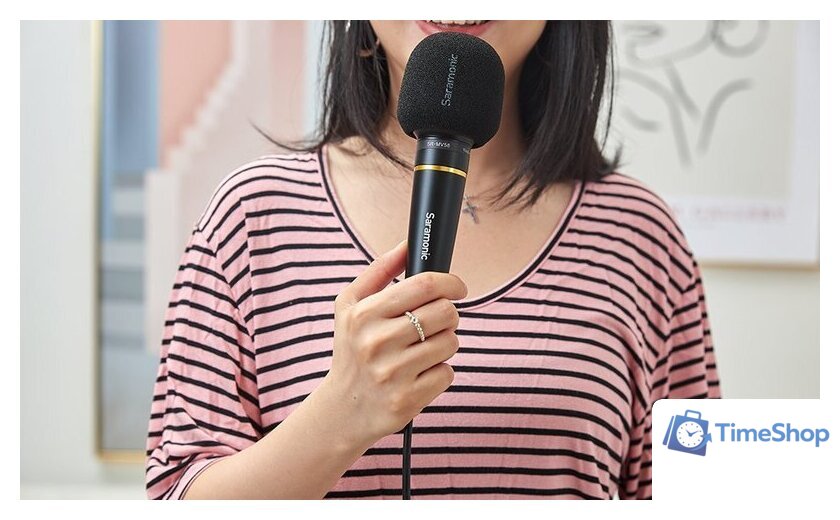Проводной микрофон Saramonic SR-MV58 - Изображение №4 — Интернет-магазин Time-Shop