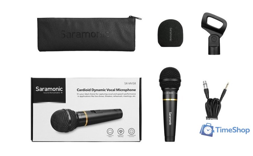 Проводной микрофон Saramonic SR-MV58 - Изображение №7 — Интернет-магазин Time-Shop