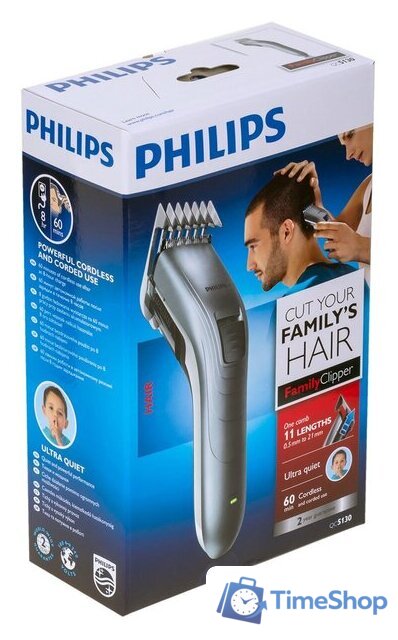 Машинка для стрижки волос Philips QC5130 - Изображение №21 — Интернет-магазин Time-Shop