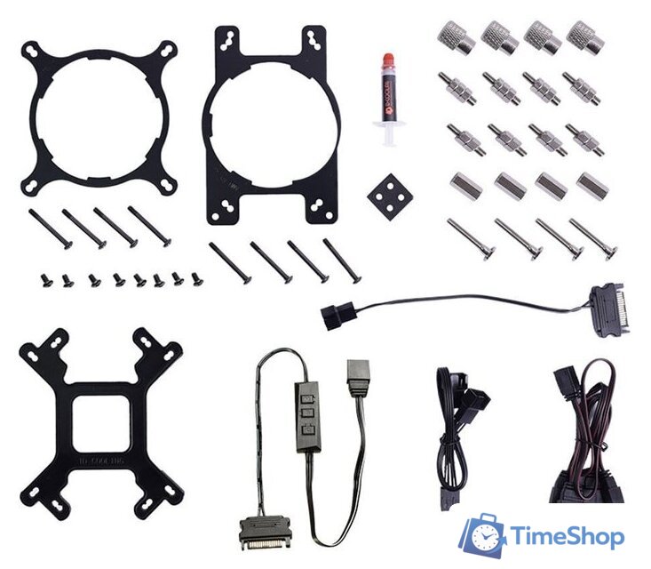 Система жидкостного охлаждения для процессора ID-Cooling Zoomflow 240X SNOW - Изображение №6 — Интернет-магазин Time-Shop