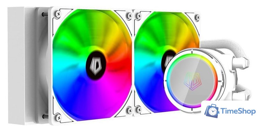 Система жидкостного охлаждения для процессора ID-Cooling Zoomflow 240X SNOW - Изображение №1 — Интернет-магазин Time-Shop