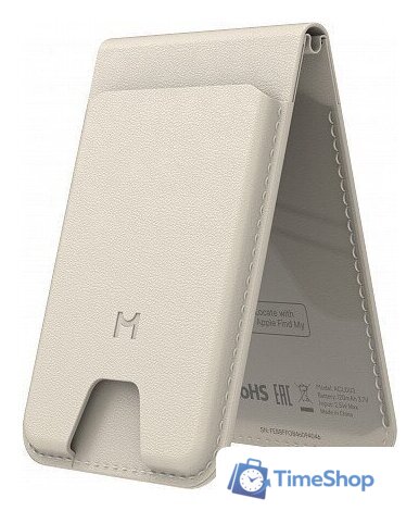 Кредитница Magssory Geotag Magnetic Ivory ACL003i - Изображение №1 — Интернет-магазин Time-Shop