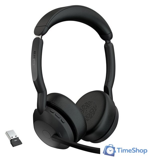 Офисная гарнитура Jabra Evolve2 55 MS Stereo USB-A - Изображение №1 — Интернет-магазин Time-Shop