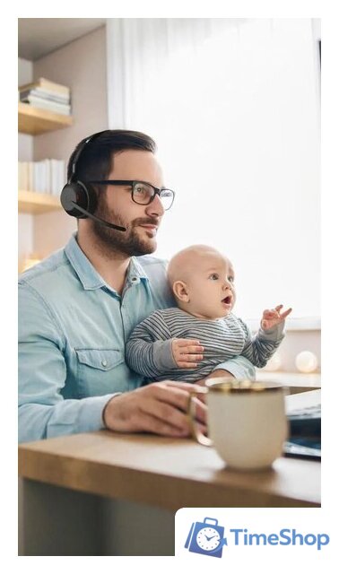 Офисная гарнитура Jabra Evolve2 55 MS Stereo USB-A - Изображение №8 — Интернет-магазин Time-Shop