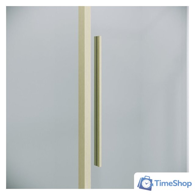 Душевая дверь Niagara Nova NG-44-9ASG 90х195 (золото сатин/прозрачное стекло) - Изображение №3 — Интернет-магазин Time-Shop