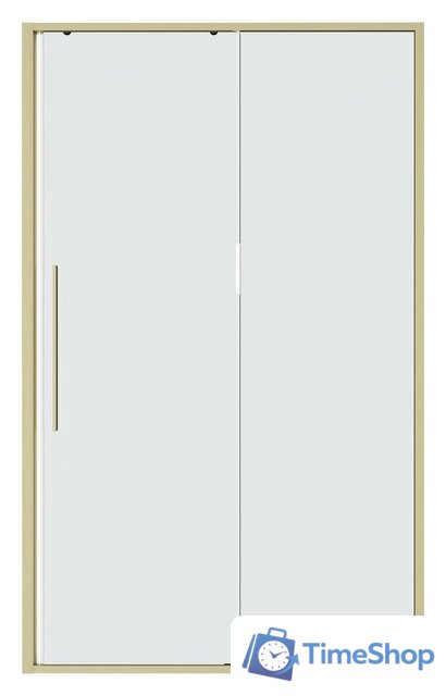 Душевая дверь Niagara Nova NG-44-9ASG 90х195 (золото сатин/прозрачное стекло) - Изображение №1 — Интернет-магазин Time-Shop