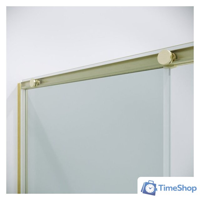 Душевая дверь Niagara Nova NG-44-9ASG 90х195 (золото сатин/прозрачное стекло) - Изображение №6 — Интернет-магазин Time-Shop