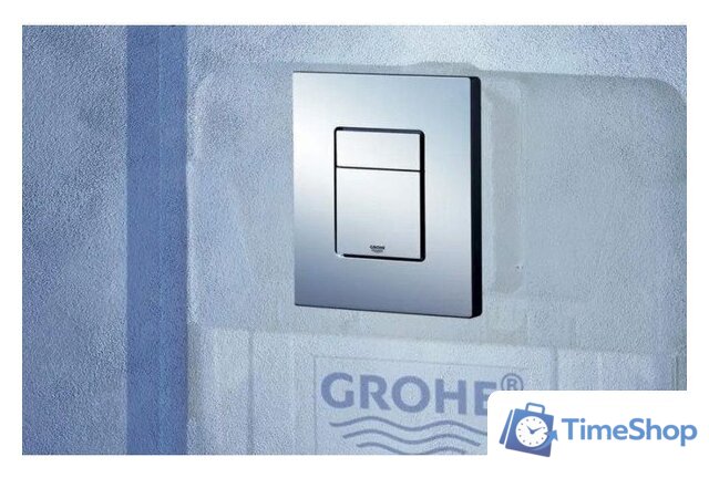 Унитаз подвесной Grado GD-W203T + GROHE Rapid SL 38772001 (с кнопкой смыва) - Изображение №9 — Интернет-магазин Time-Shop