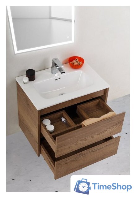  BelBagno Тумба под умывальник Kraft 39-500/390-2C-SO-RT (rovere tabacco) - Изображение №3 — Интернет-магазин Time-Shop