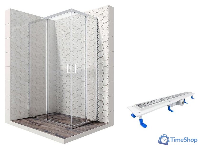 Душевой уголок Ambassador Set 14011101-ST13 - Изображение №1 — Интернет-магазин Time-Shop