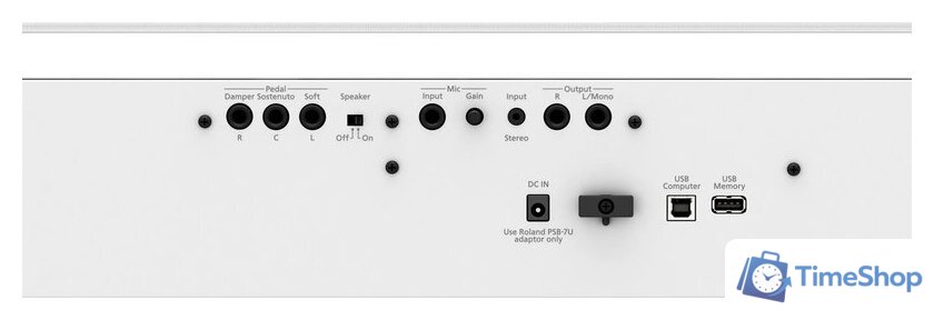 Цифровое пианино Roland FP-60X (белый) - Изображение №7 — Интернет-магазин Time-Shop