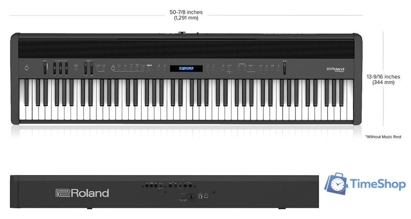 Цифровое пианино Roland FP-60X (белый) - Изображение №8 — Интернет-магазин Time-Shop